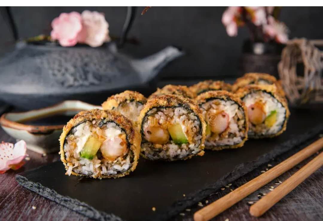 2. Crispy Ebi roll