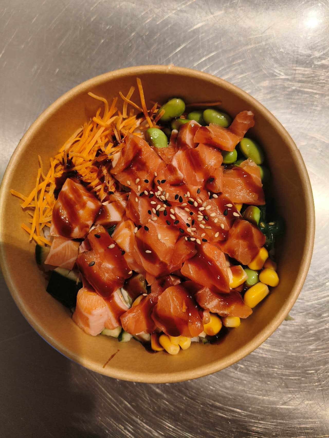 62. Salmon pokébowl