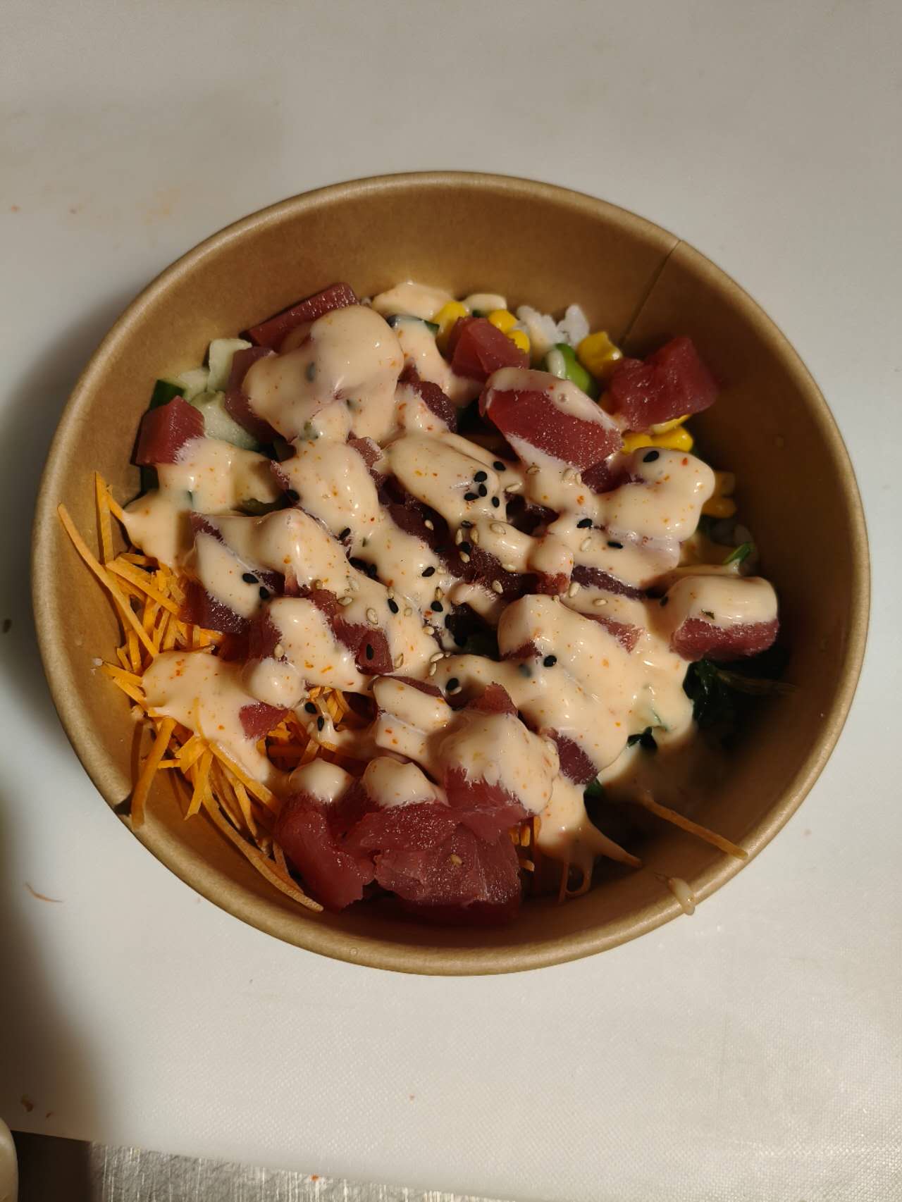 63. Tuna pokébowl