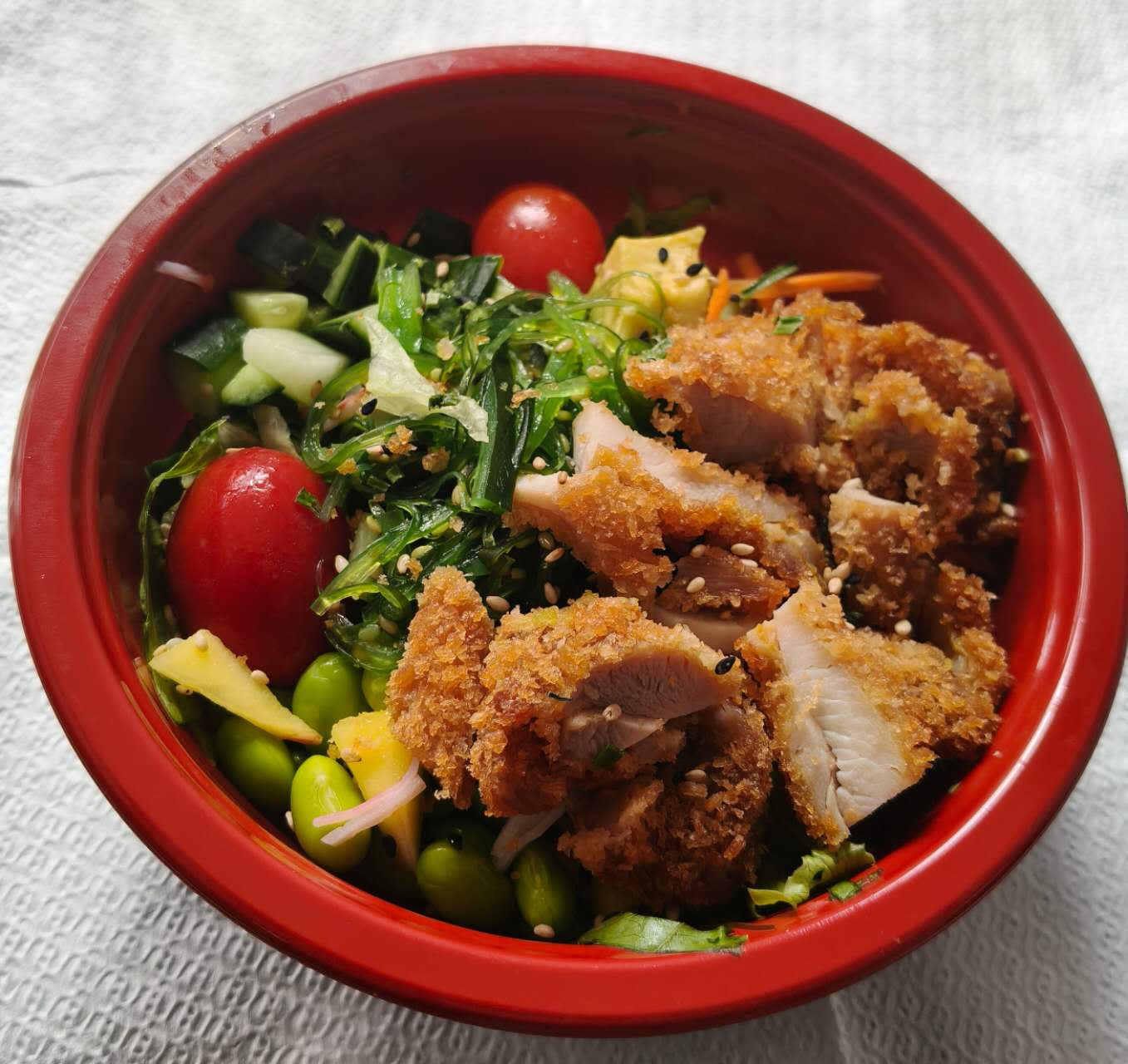 73. Kip salade